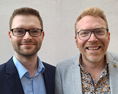 Dr. Steffen Schmidt und Dr. Oliver Schwalbe