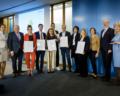 Preisträger des Deutschen Apotheken-Awards (Quelle: ABDA/Wagenzik)