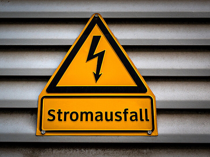 Stromausfall Warnung