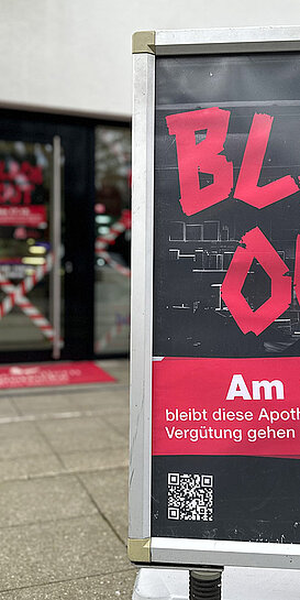 Blackout Hohenzollern Apotheke Münster
