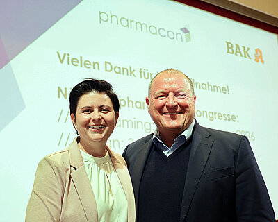 Dr. Armin Hoffmann und Franziska Scharpf