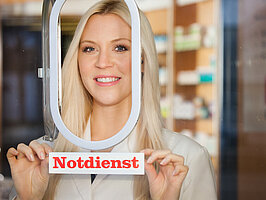Apothekerin im Notdienst