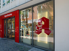 Apotheke in der Stadt